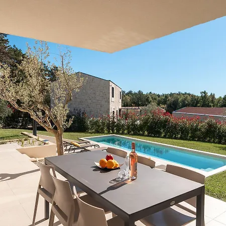 Mediterrane Steinvilla Mit Privatpool, Toller Aussicht, Starkem Wifi, Bbq Višnjan